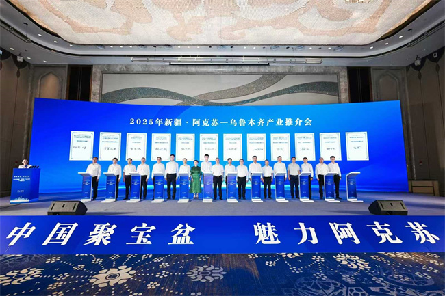 新疆阿克苏乌鲁木齐产业推介会